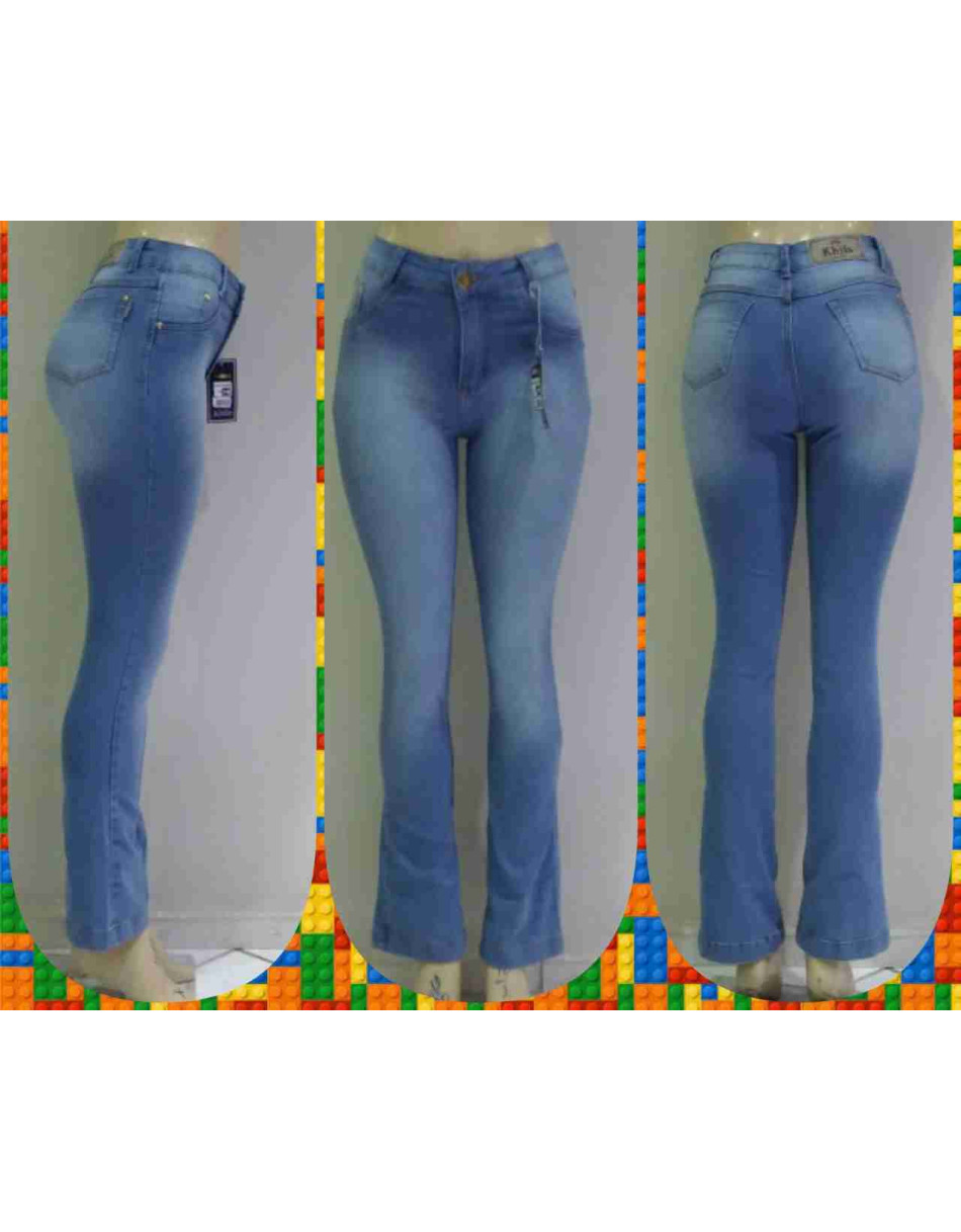 Calça Jeans Flare Feminina