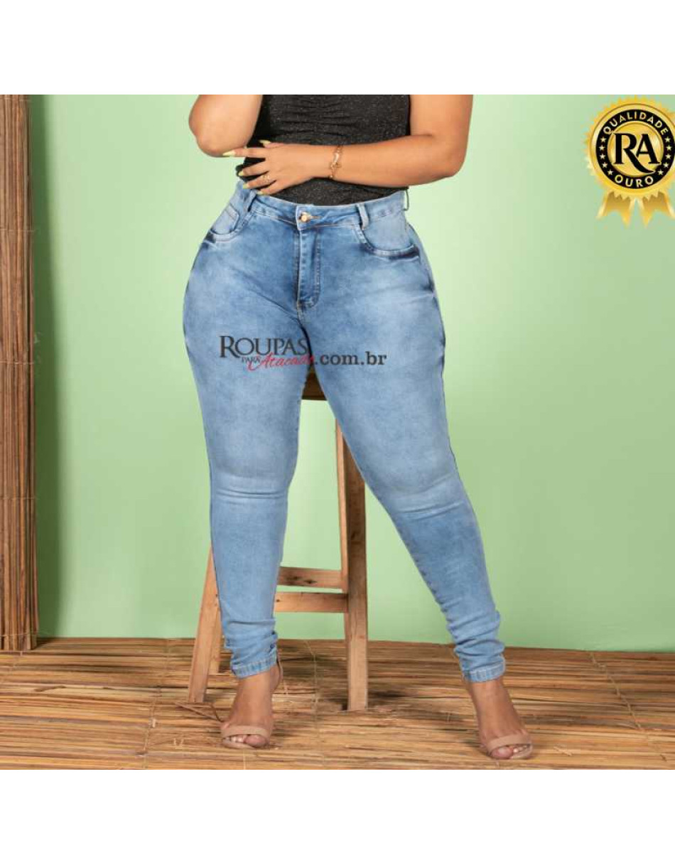 Calça Jeans Lipo Plus Size  