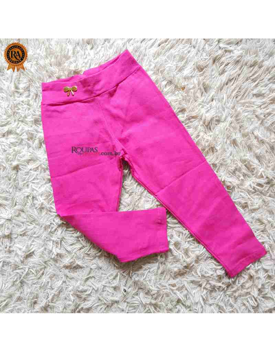 Calça Legging Infantil Lisa