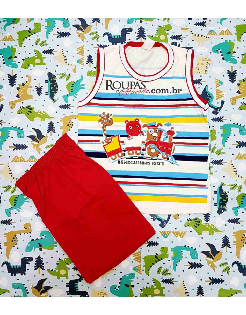 Conjunto Regata Infantil Masculino Reneguinho