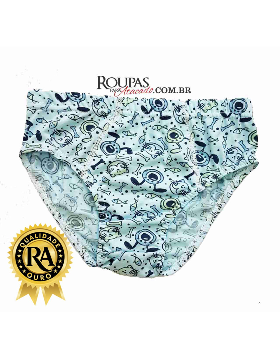 Cueca infantil Malha Fria P M G