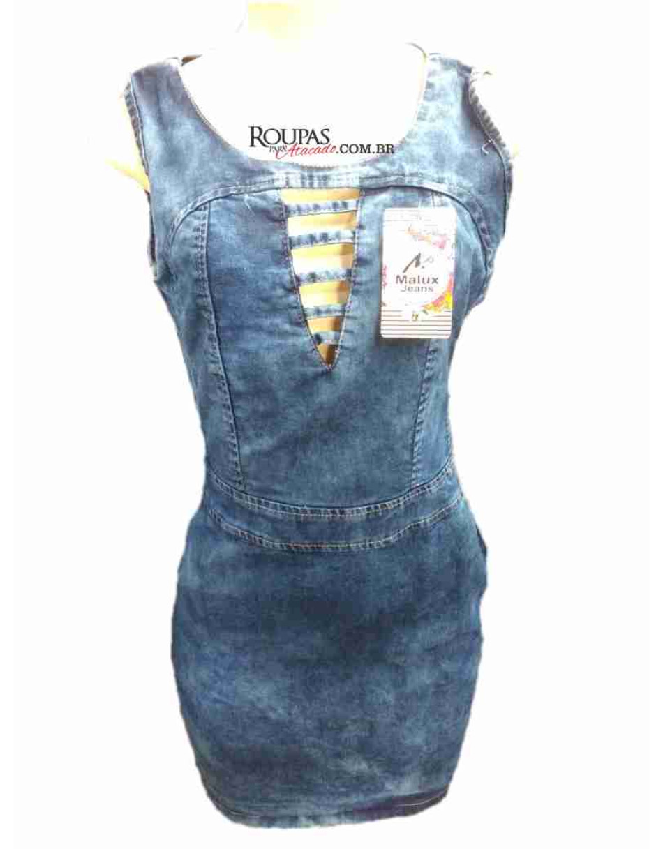 Vestidos Curto Jeans feminino Vários Modelos