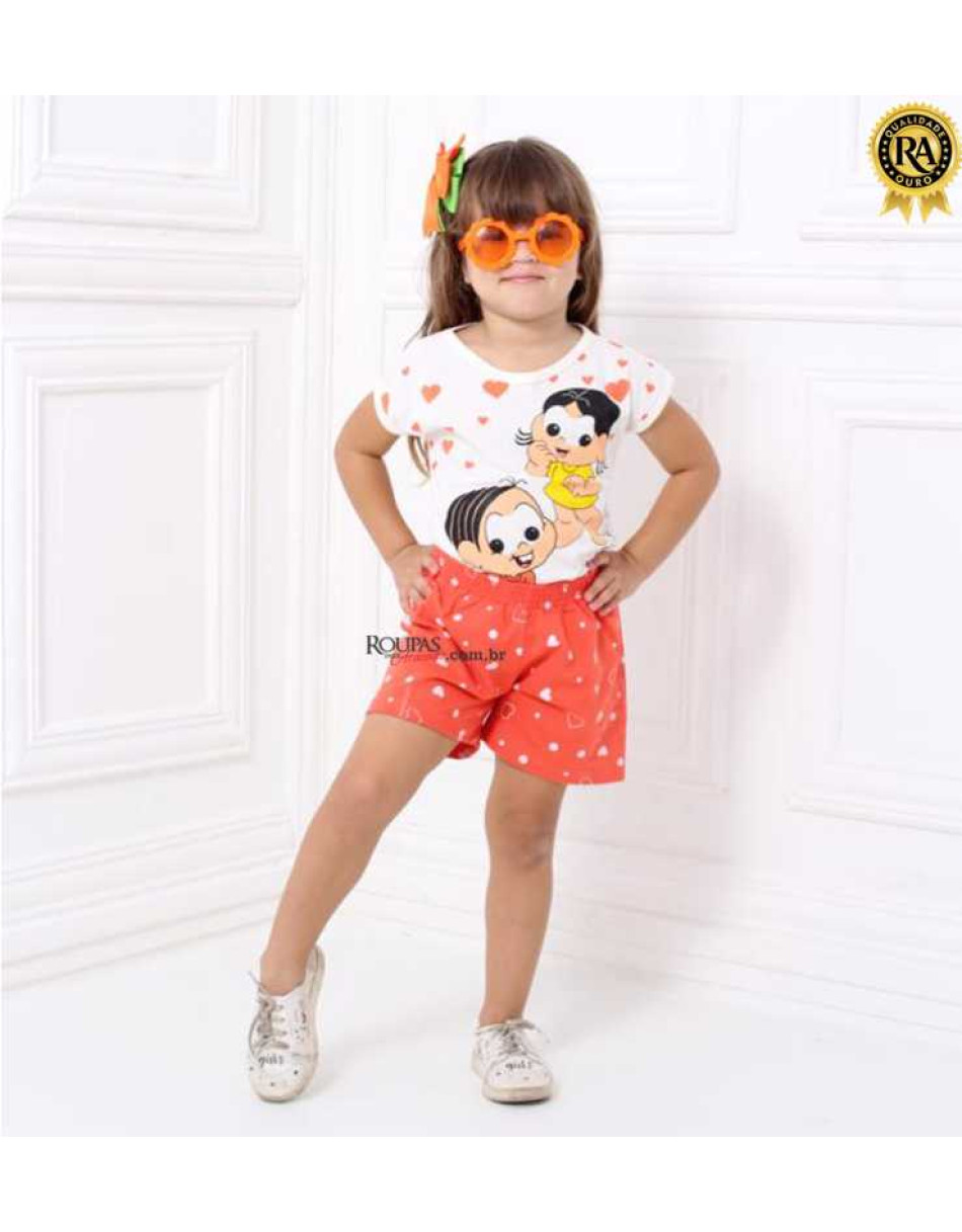 Conjunto Infantil Feminino Jeitinho