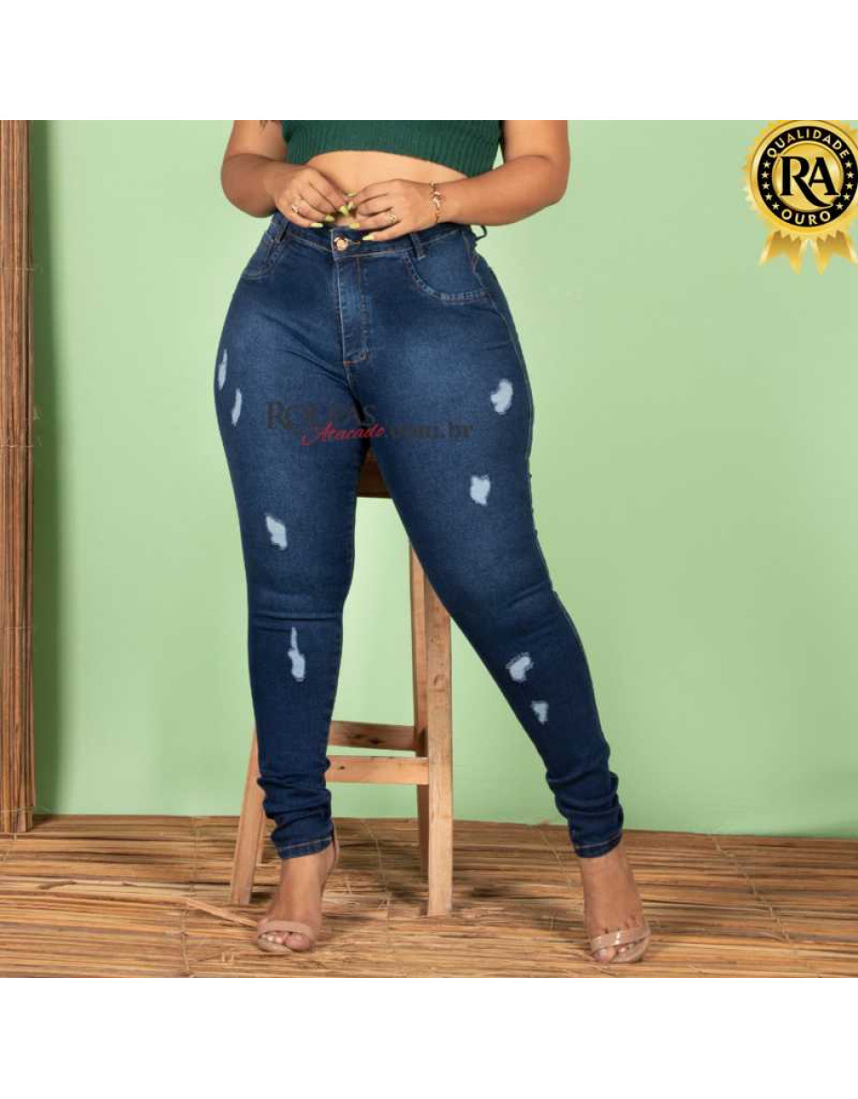 Calça Jeans Lipo Plus Size  