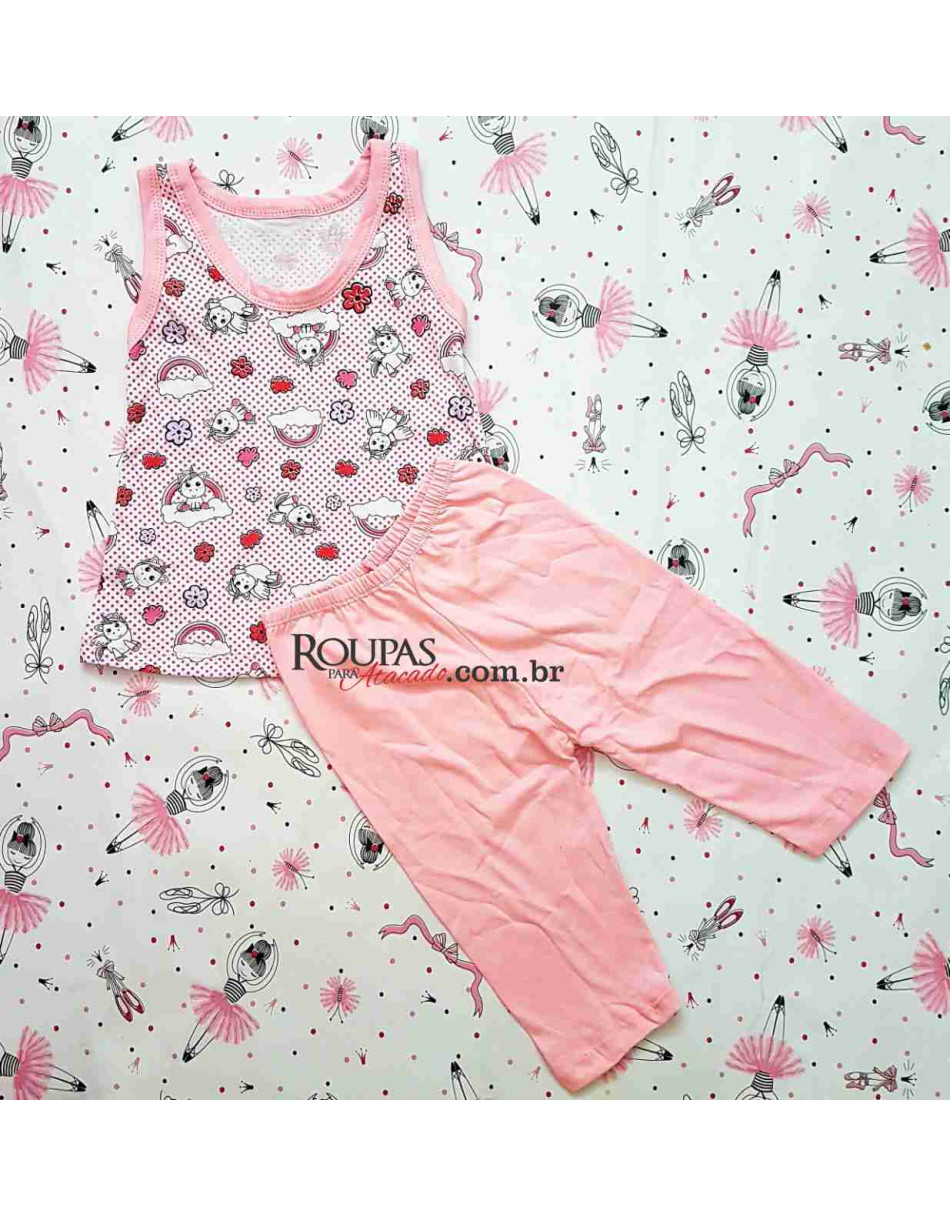 Conjunto legue infantil feminino 