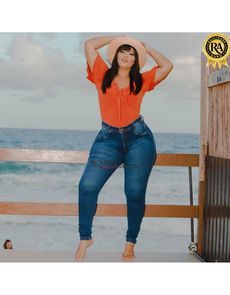 Calça Jeans Lipo Plus Size  