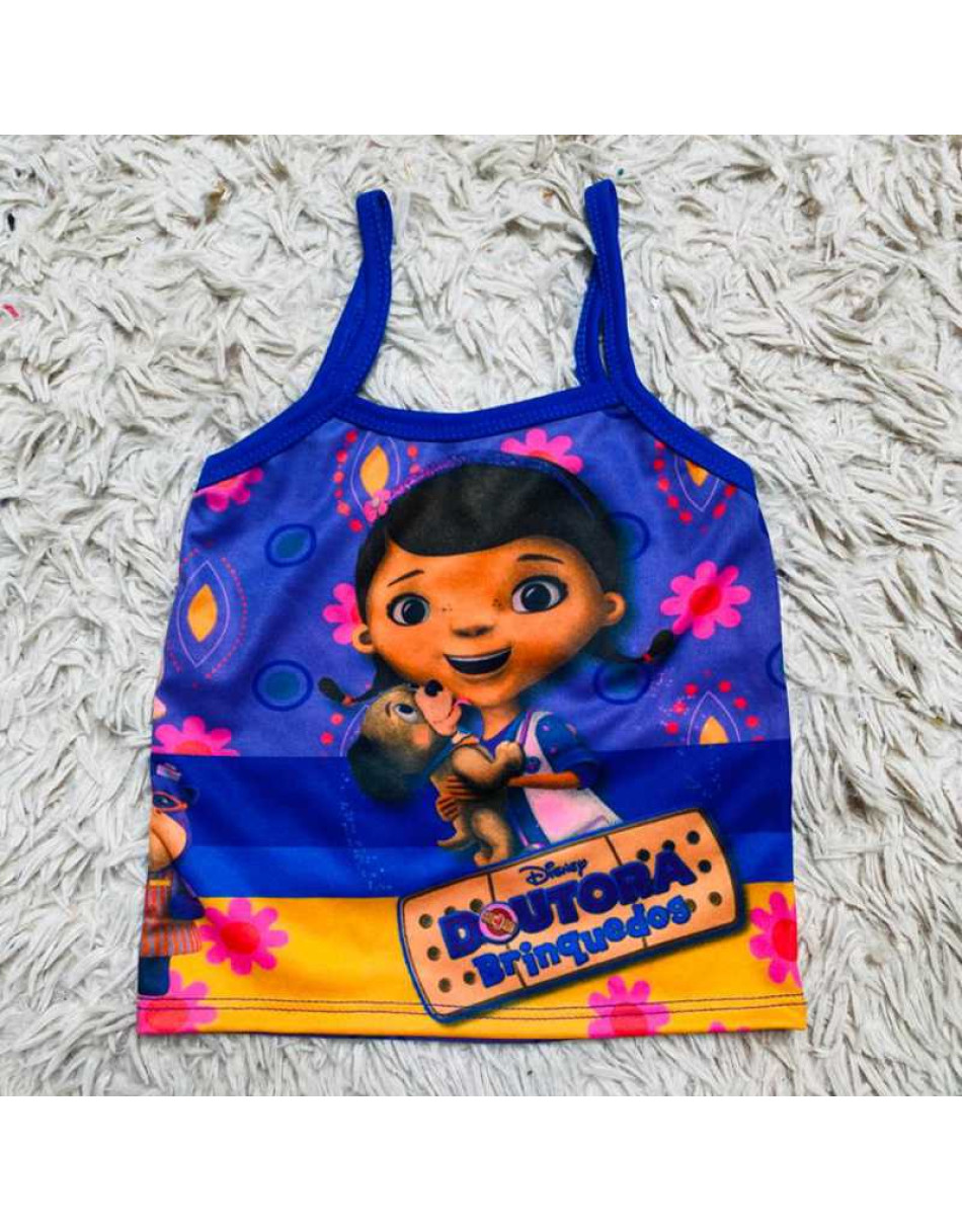 Blusa Infantil Alcinha Com Estampas