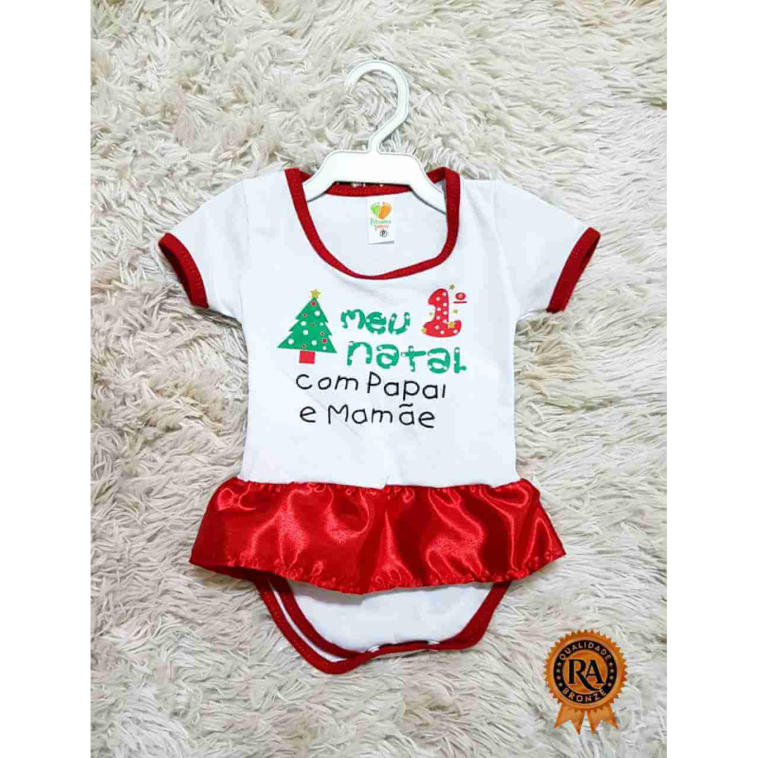 Body ano novo feminino Infantil