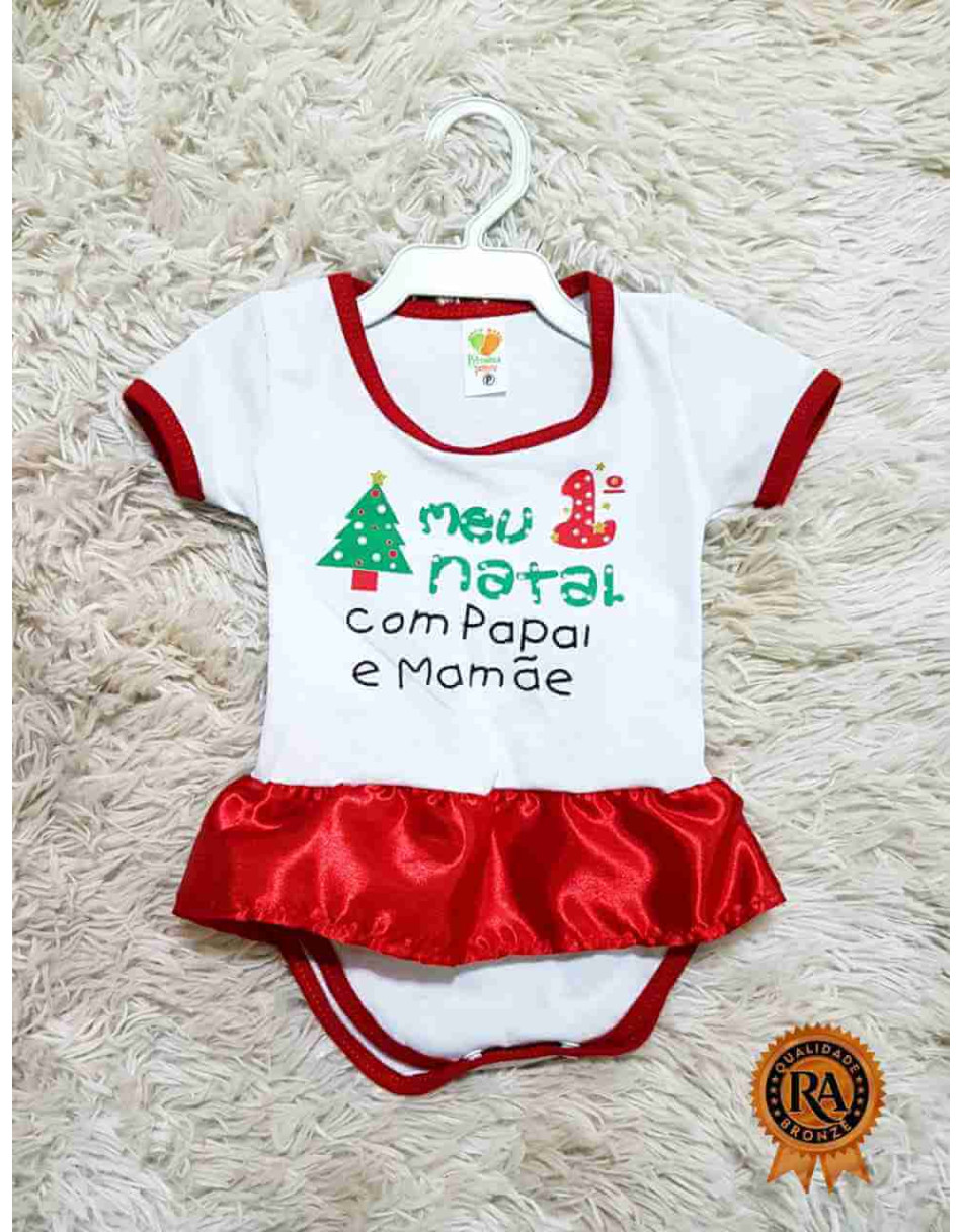 Body ano novo feminino Infantil