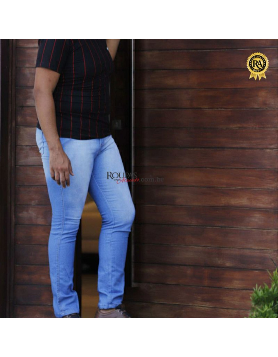 Calça Jeans Masculina Plus Size