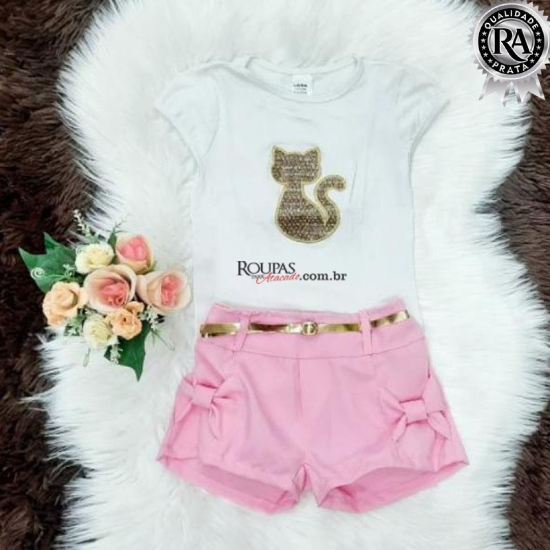 Conjunto infantil feminino Vários modelos