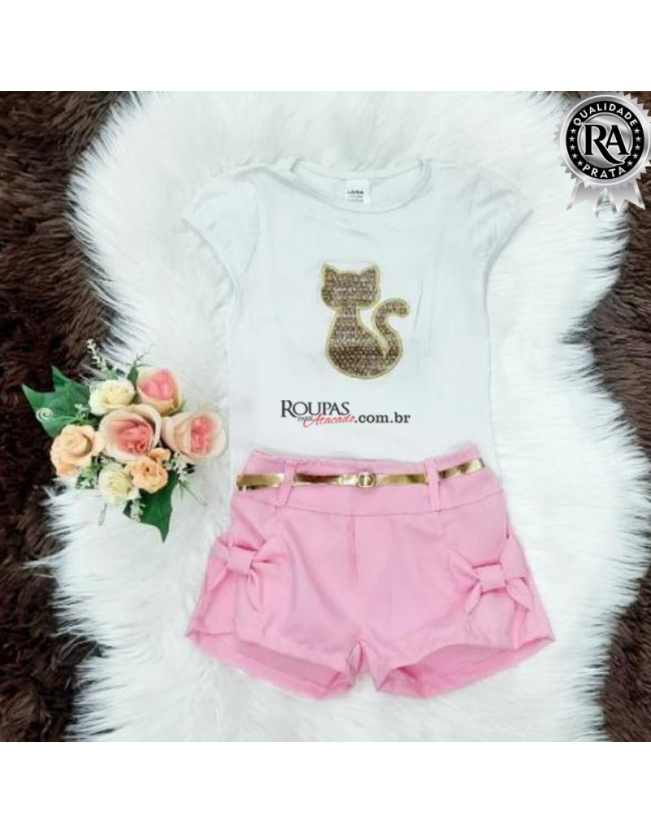 Conjunto infantil feminino Vários modelos