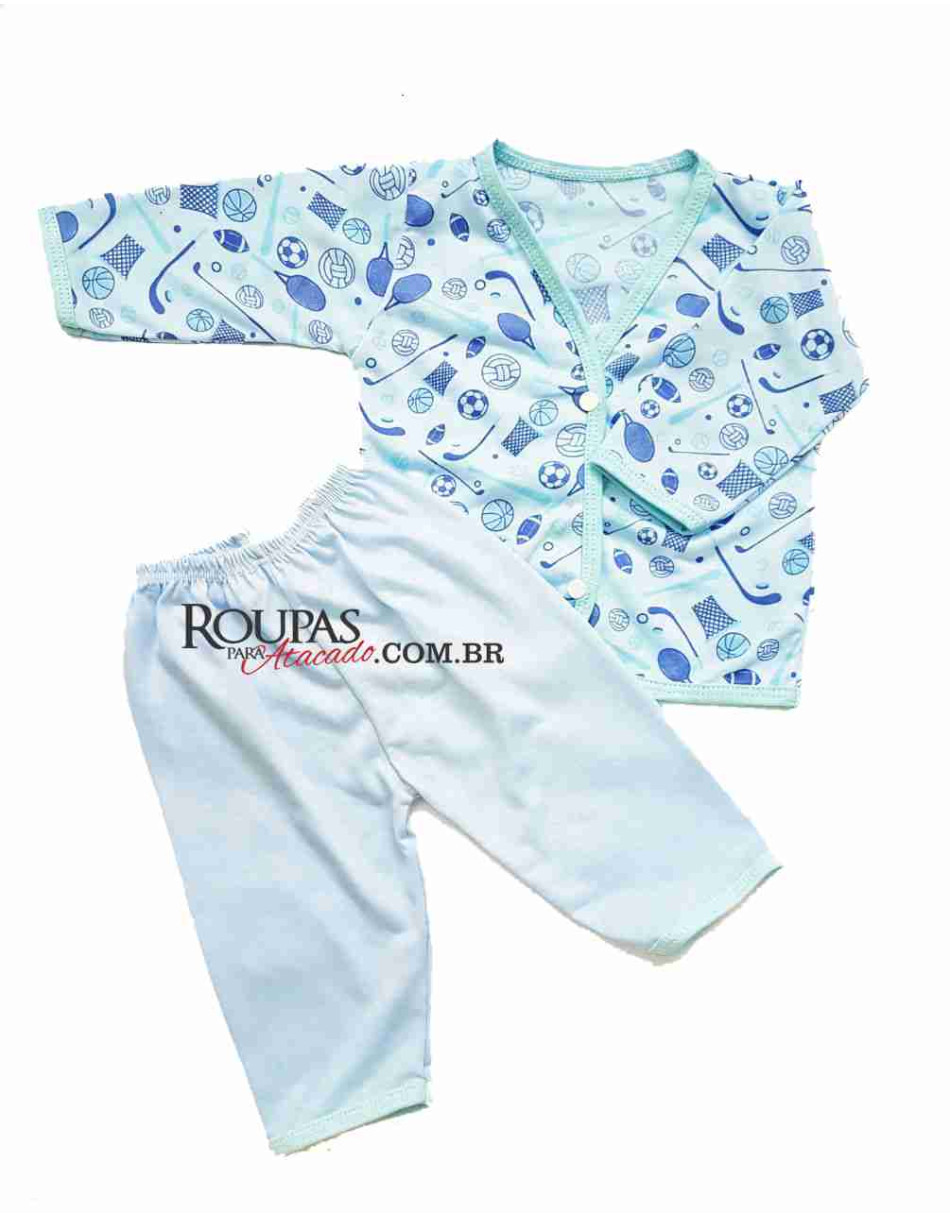 Pijama para Bebe Estampado Masculino