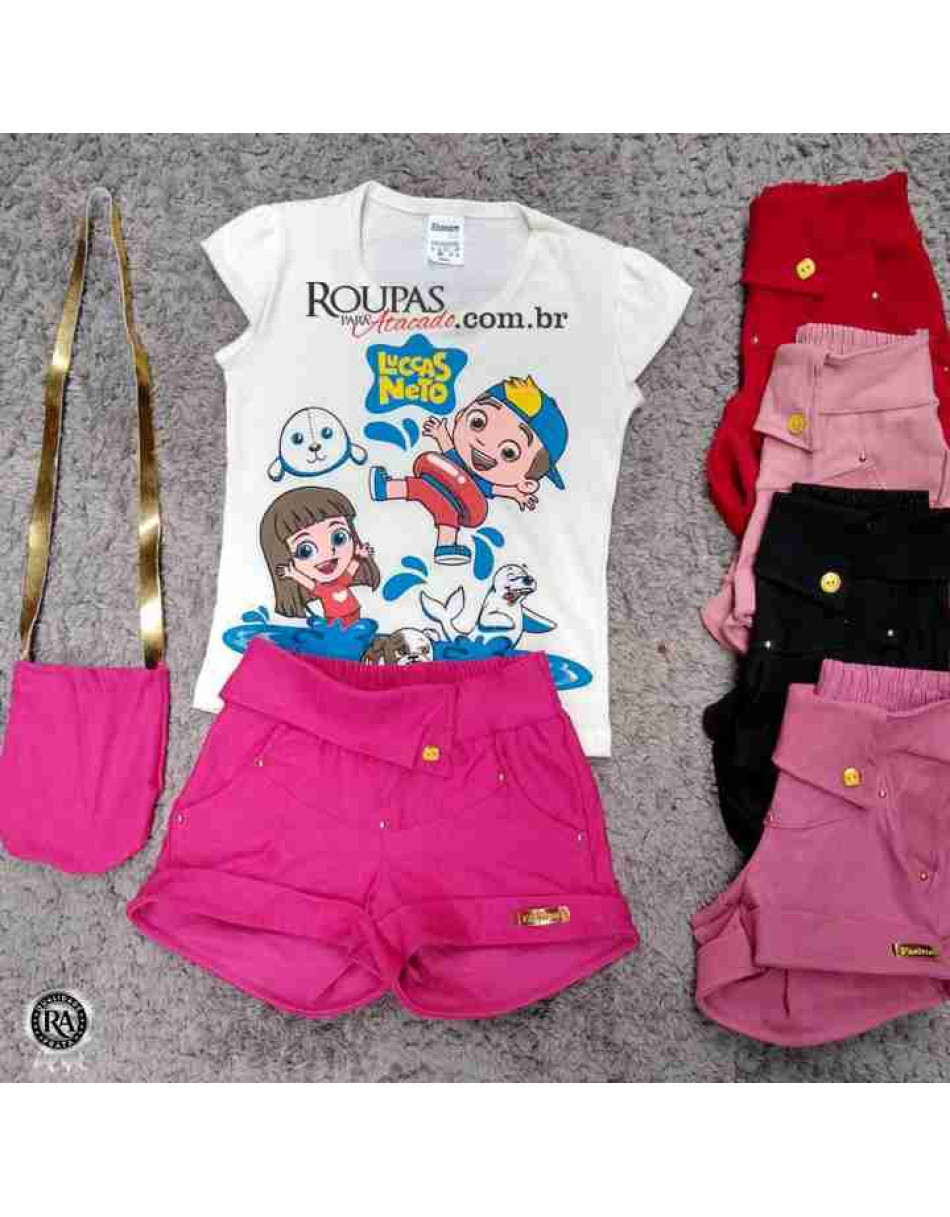 Conjunto infantil feminino Vários modelos