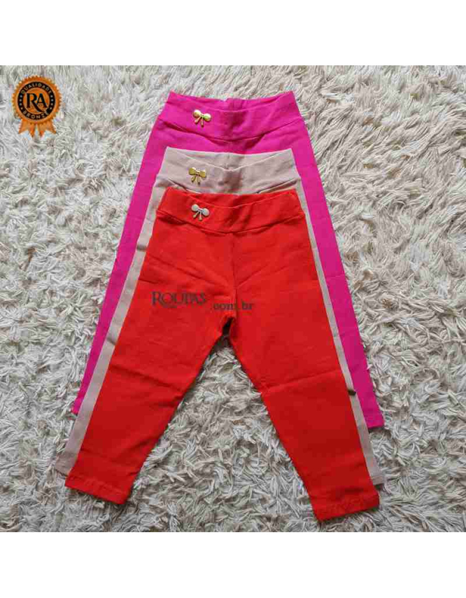 Calça Legging Infantil Lisa