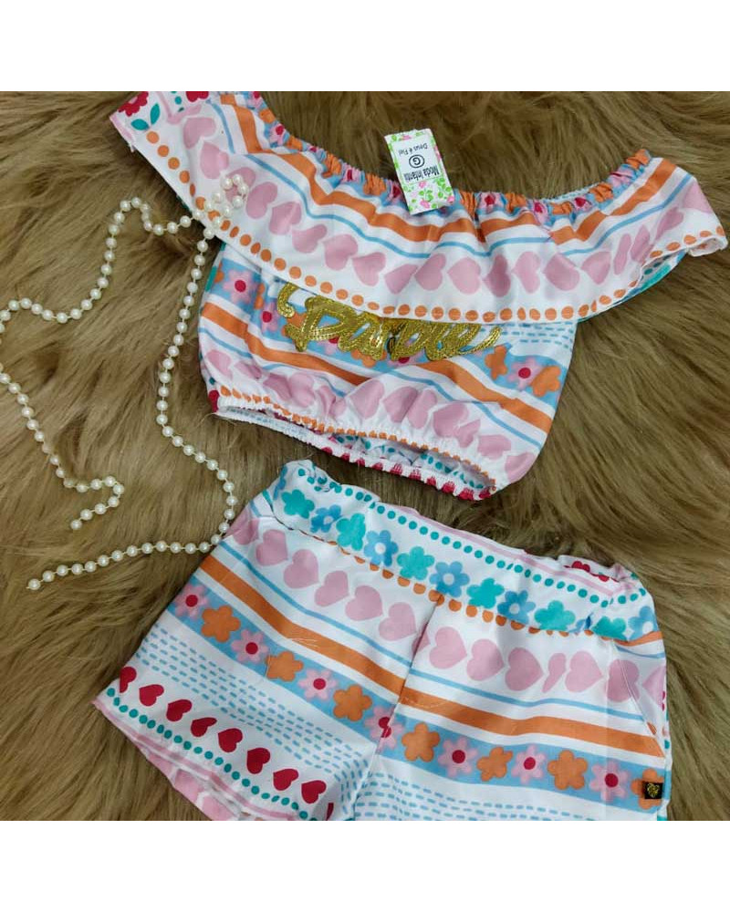 Conjunto Infantil Feminino Ciganinha