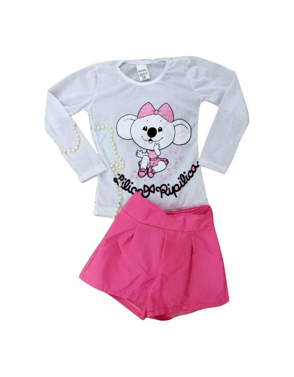 Conjunto Infantil Manga longa Isa