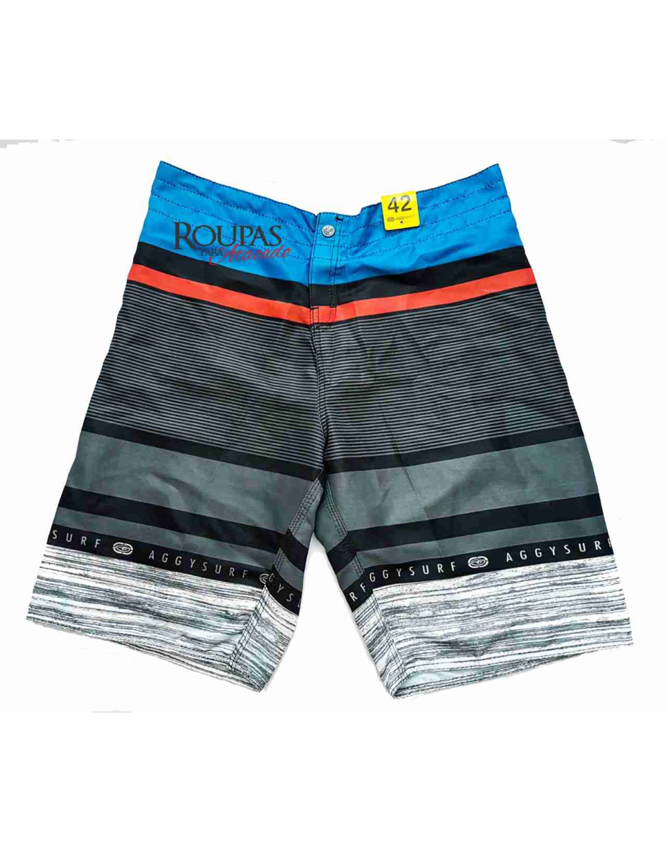 Bermuda Tactel Masculina Estampada