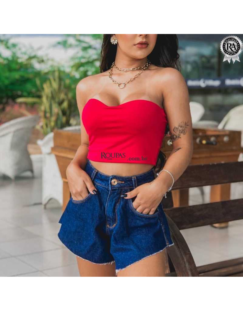 Cropped Feminino Liz