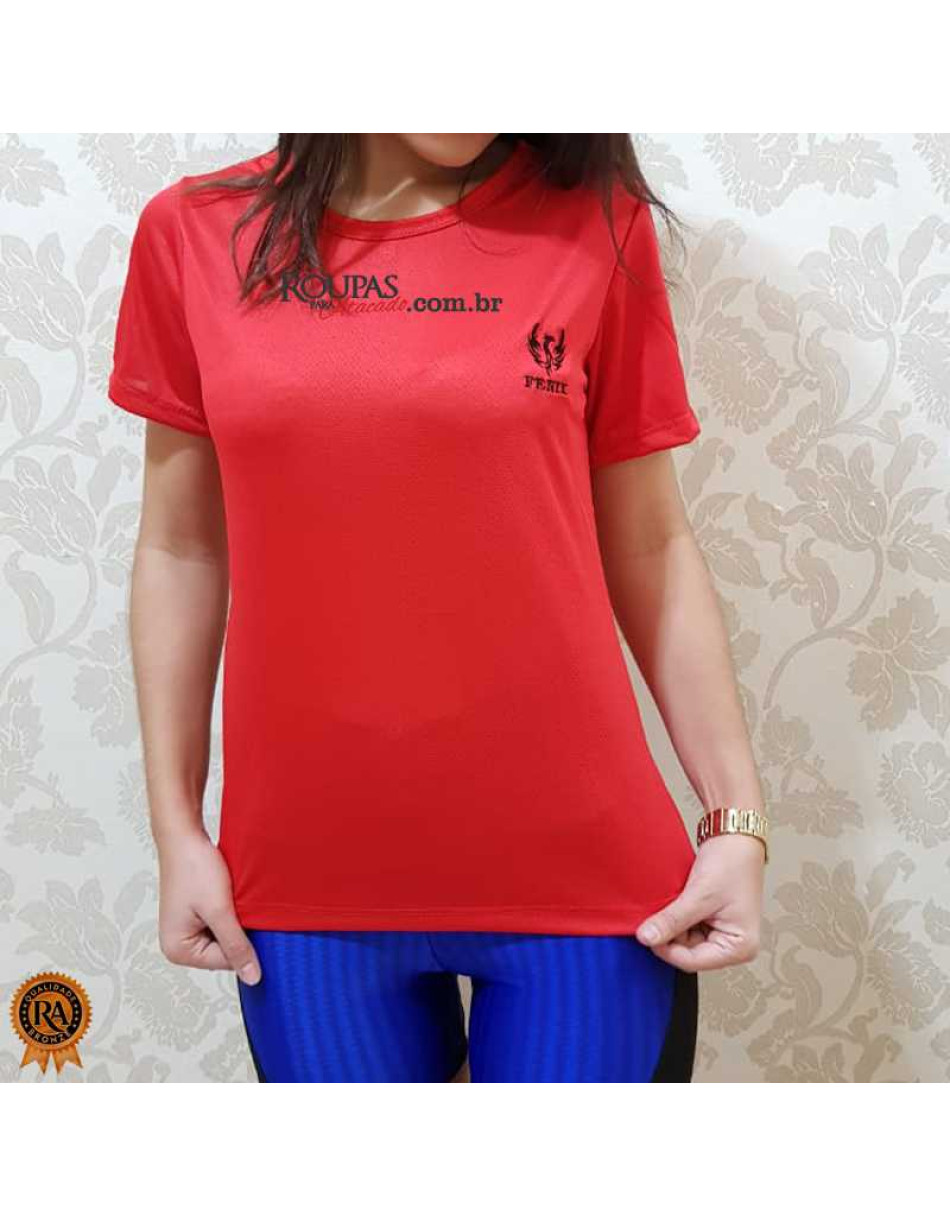 Blusa de Academia Feminina Fitness