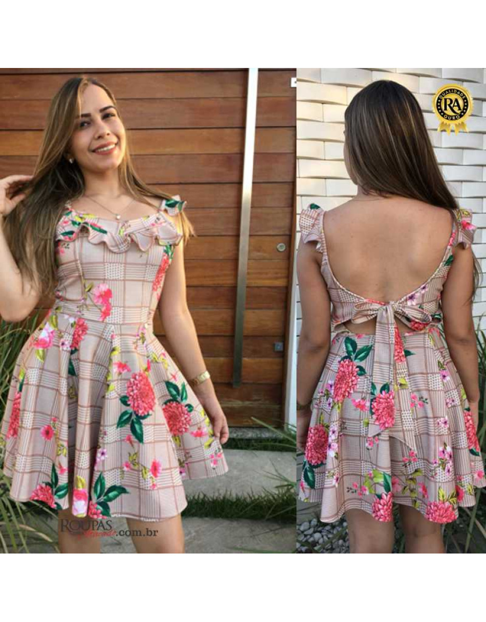 Vestido Boneca Estampado