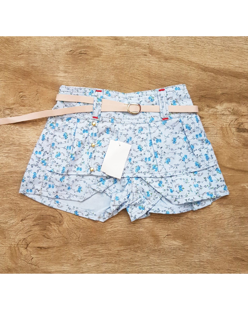 Short Brim Infantil Floral