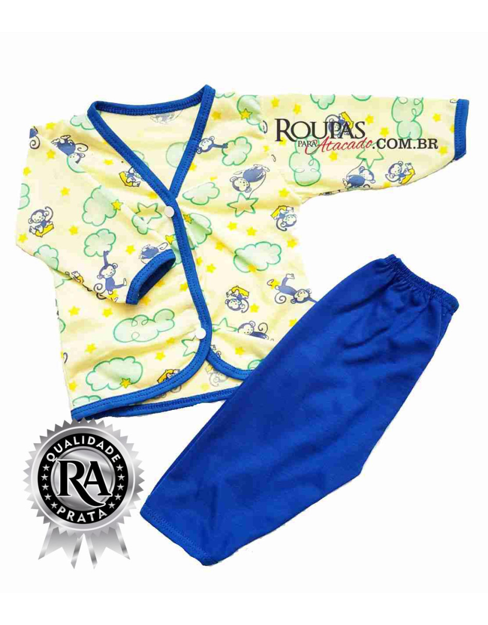 Pijama para Bebe Estampado Masculino