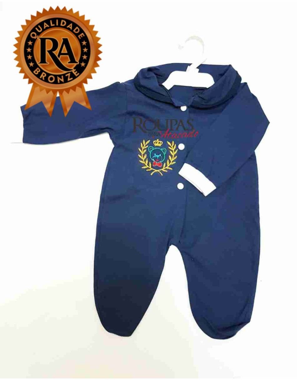 Macacão longo Para Bebe Masculino