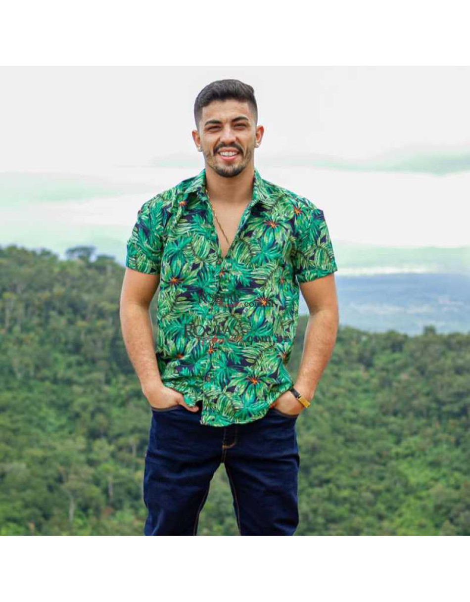 Camisa Floral Masculina