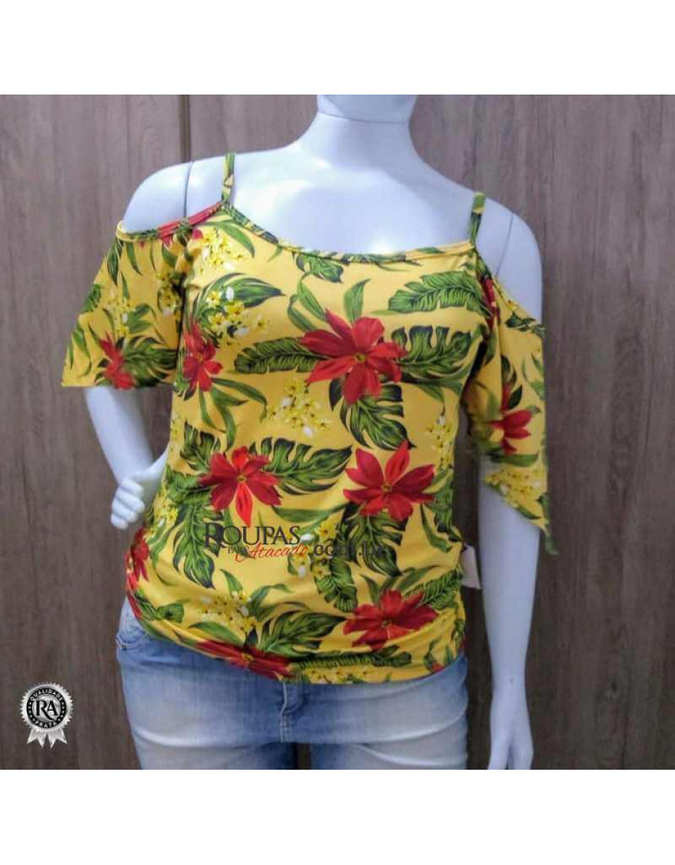 Blusa Modinha Estampada G Leila