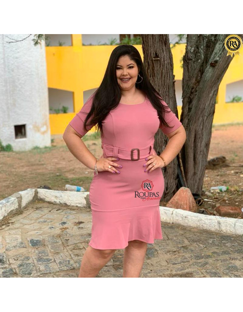 Vestido Plus Size Montaria 