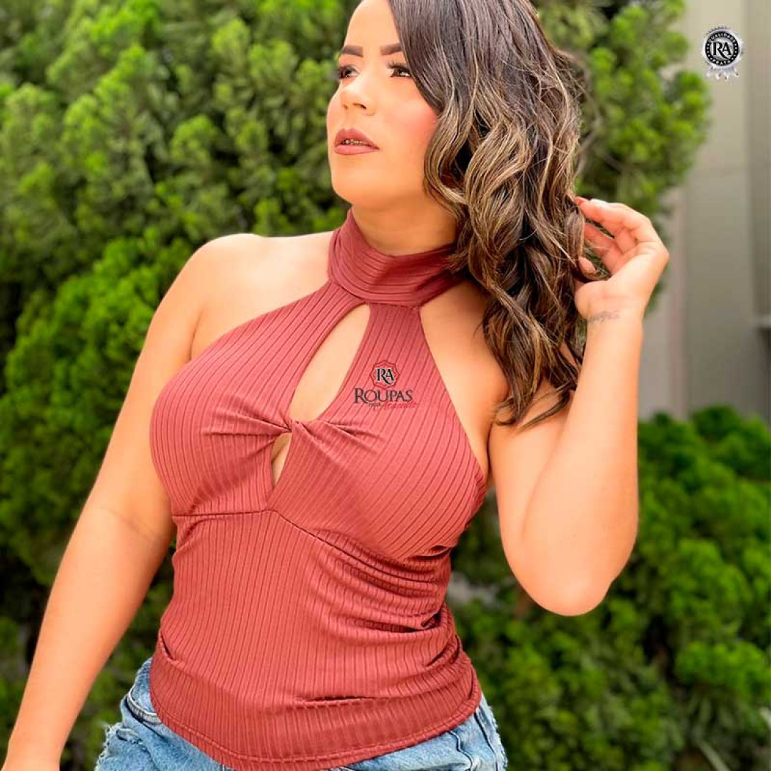 Blusa Com Bojo Feminina