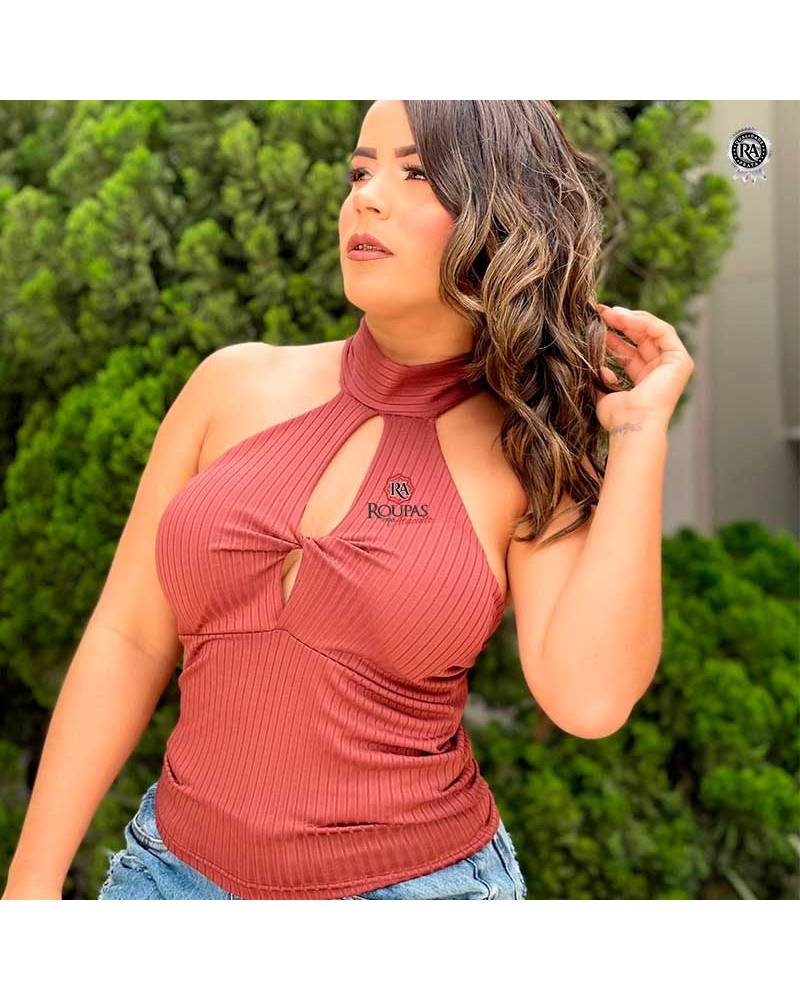 Blusa Com Bojo Feminina