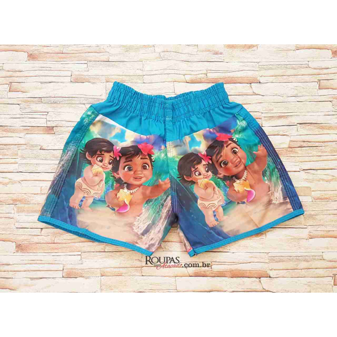 Short Infantil Feminino Personagem