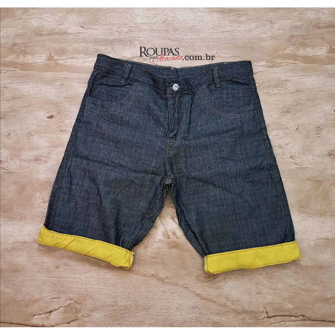 Bermuda Jeans Masculina Basic