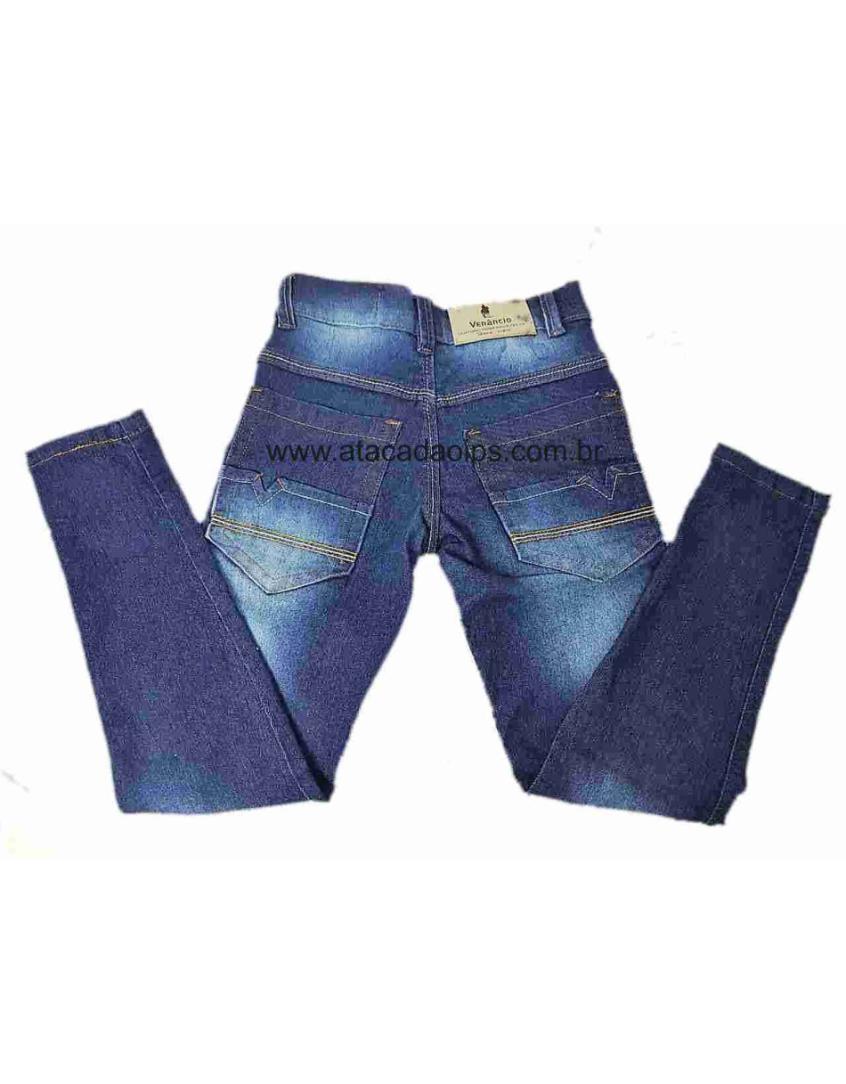 Calça Skinny Jeans infantil masculina