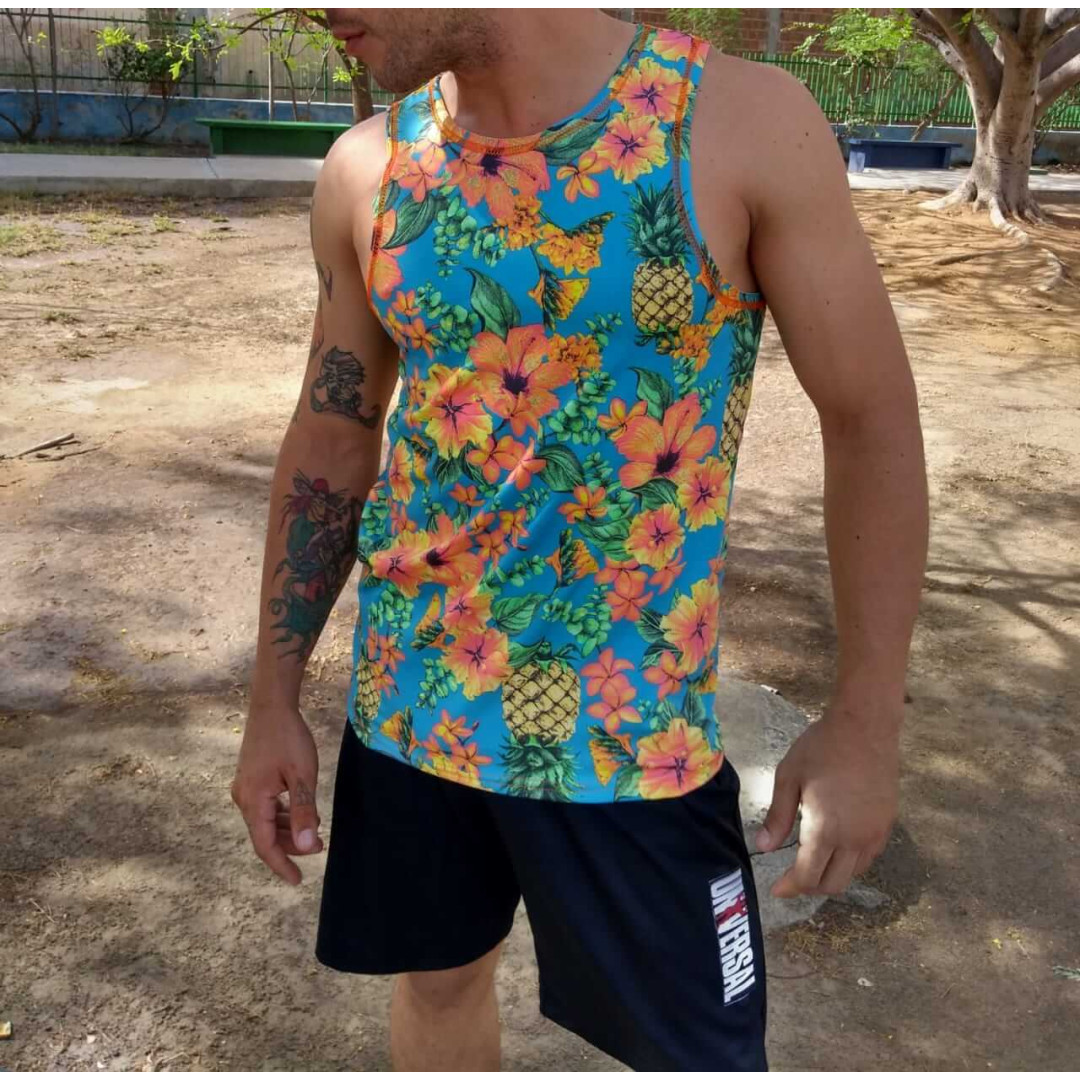 Regata Floral Masculina