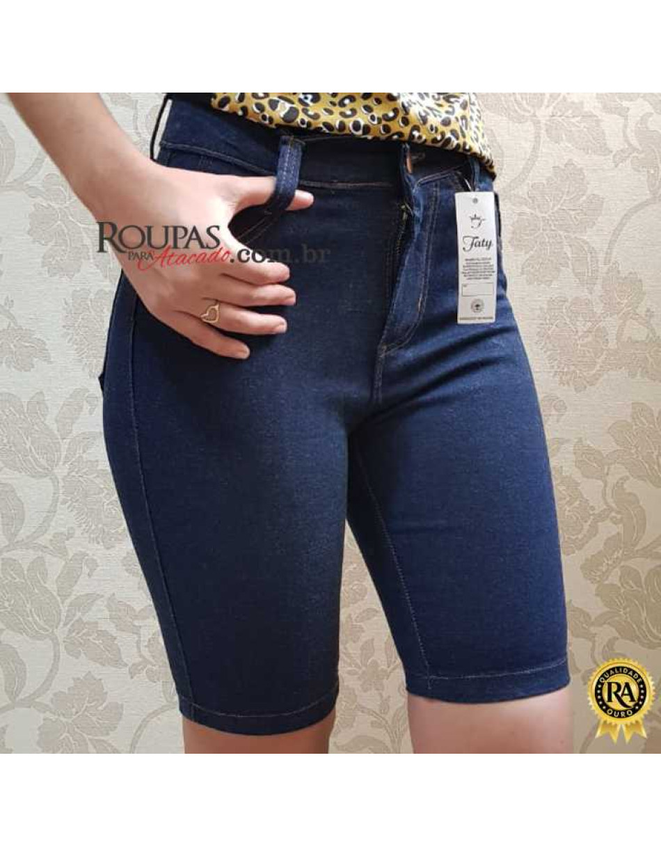 Bermuda Jeans Feminina