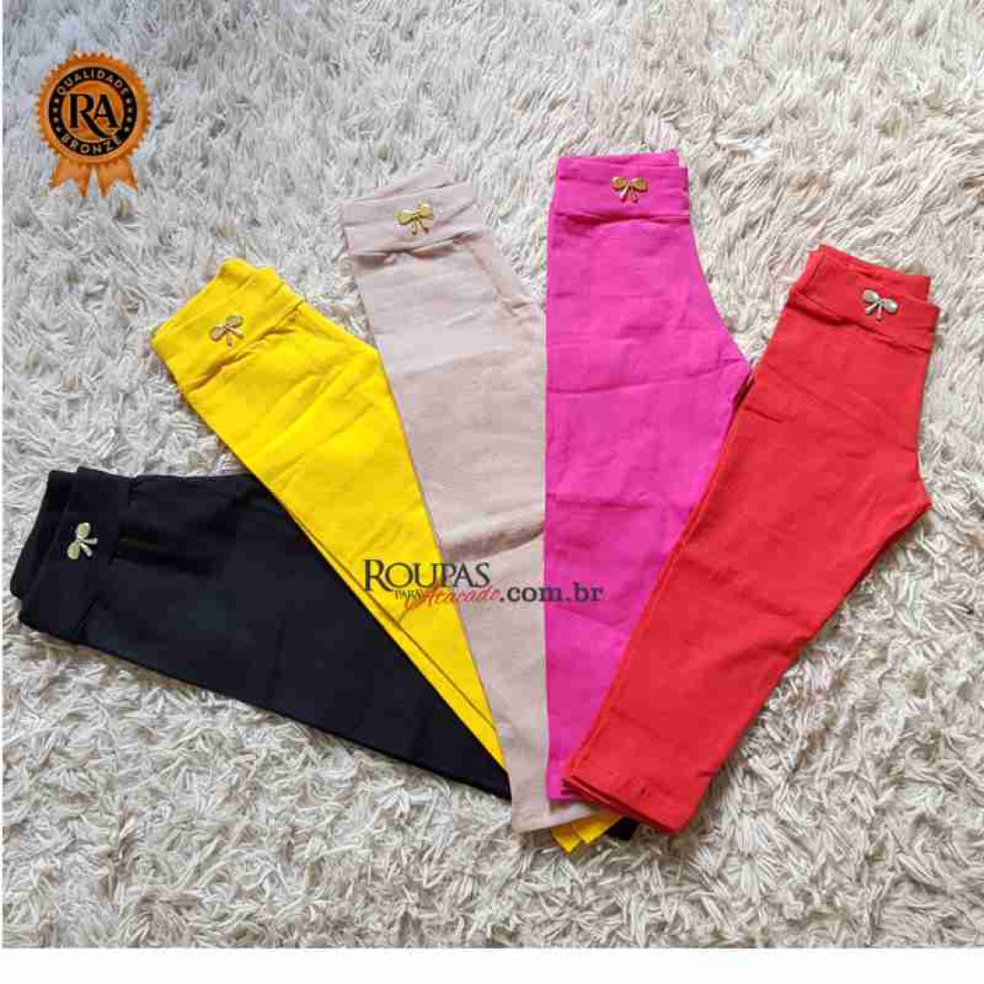 Calça Legging Infantil Lisa