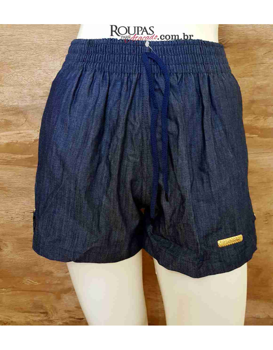 Short Jeans Curto Mescla