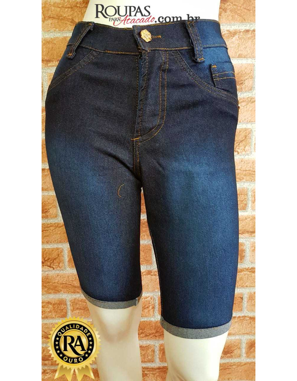 Bermuda Jeans Feminina