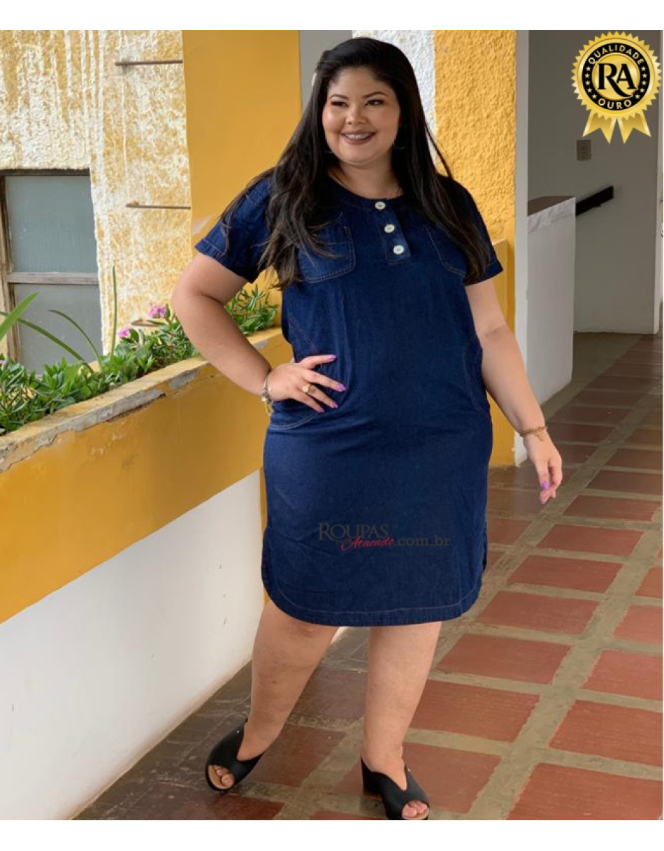 Vestido Jeans Evangelico