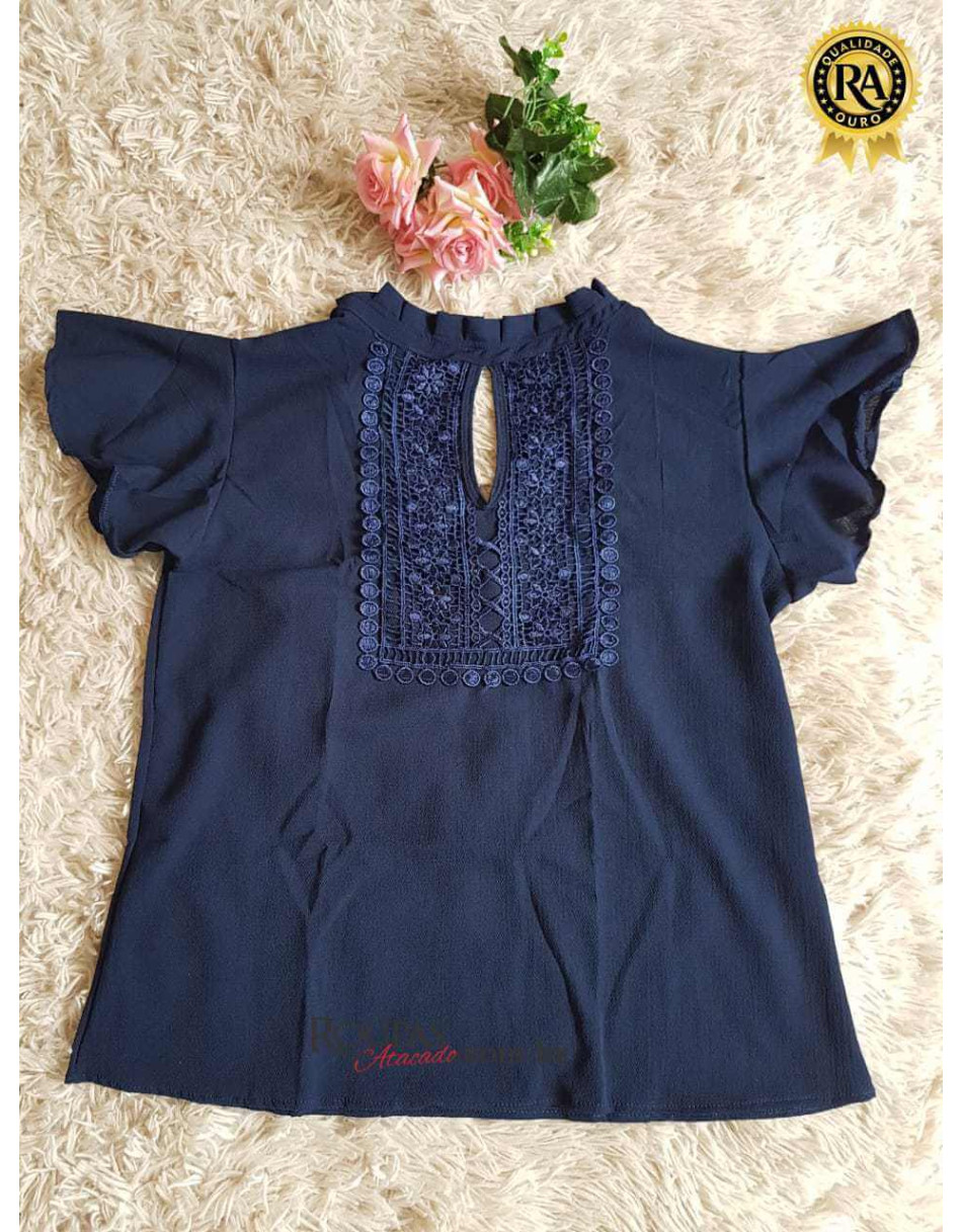 Blusa Crepe Evangélica G