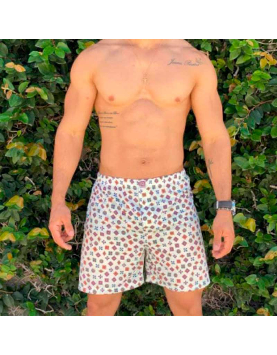 Short Pijama Masculino Estampado