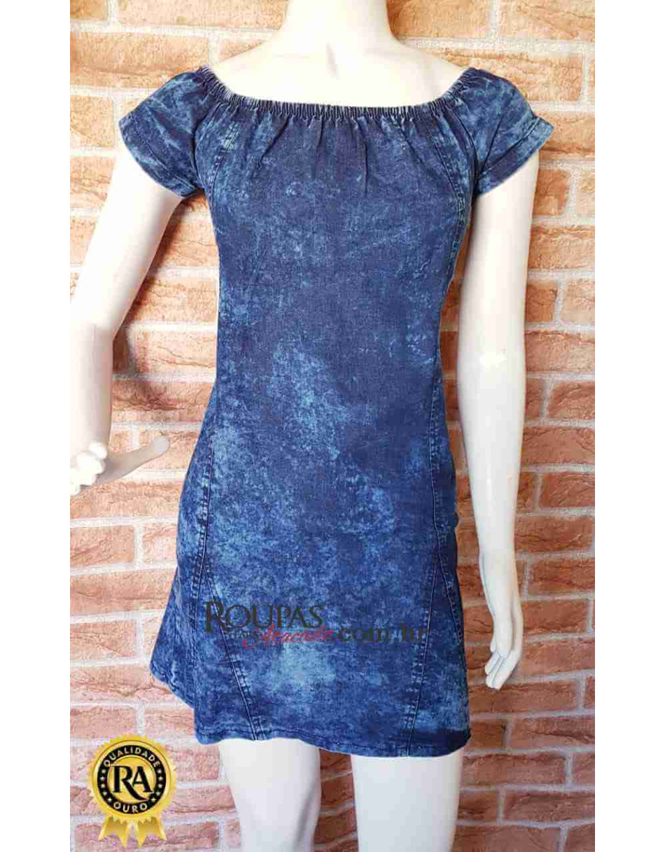 Vestidos Curto Jeans feminino Vários Modelos