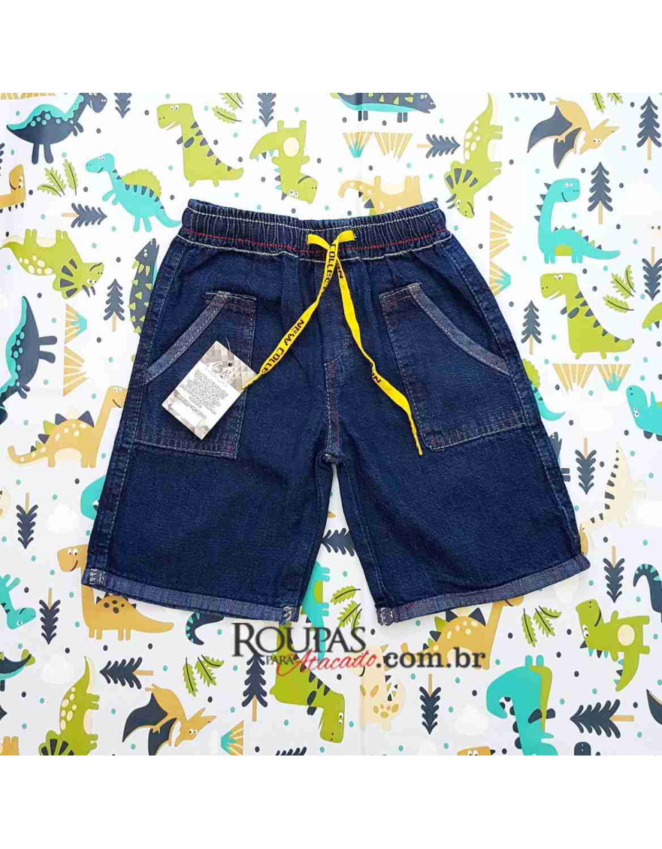 Bermuda Jeans Infantil masculina