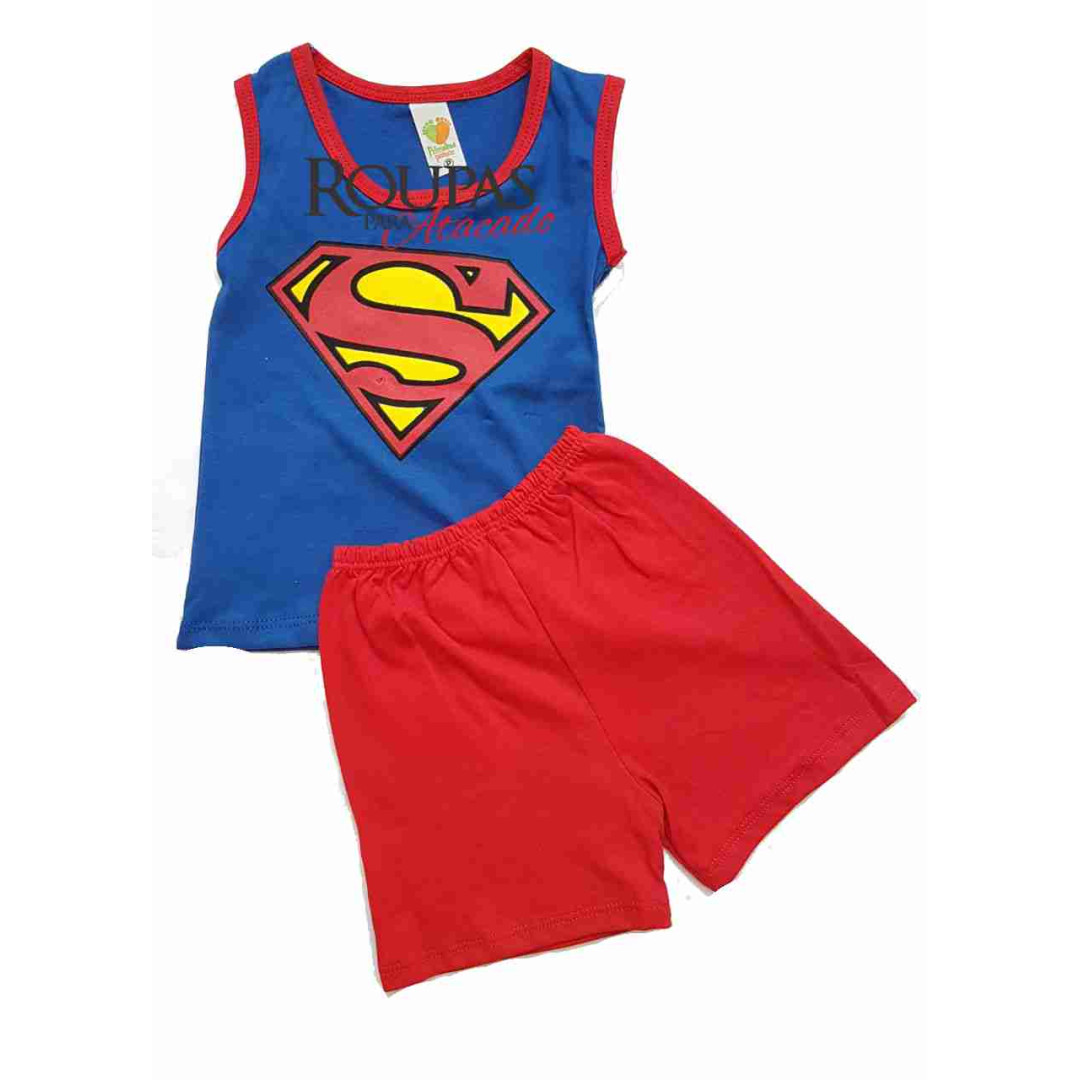 Conjunto Infantil Super Heróis