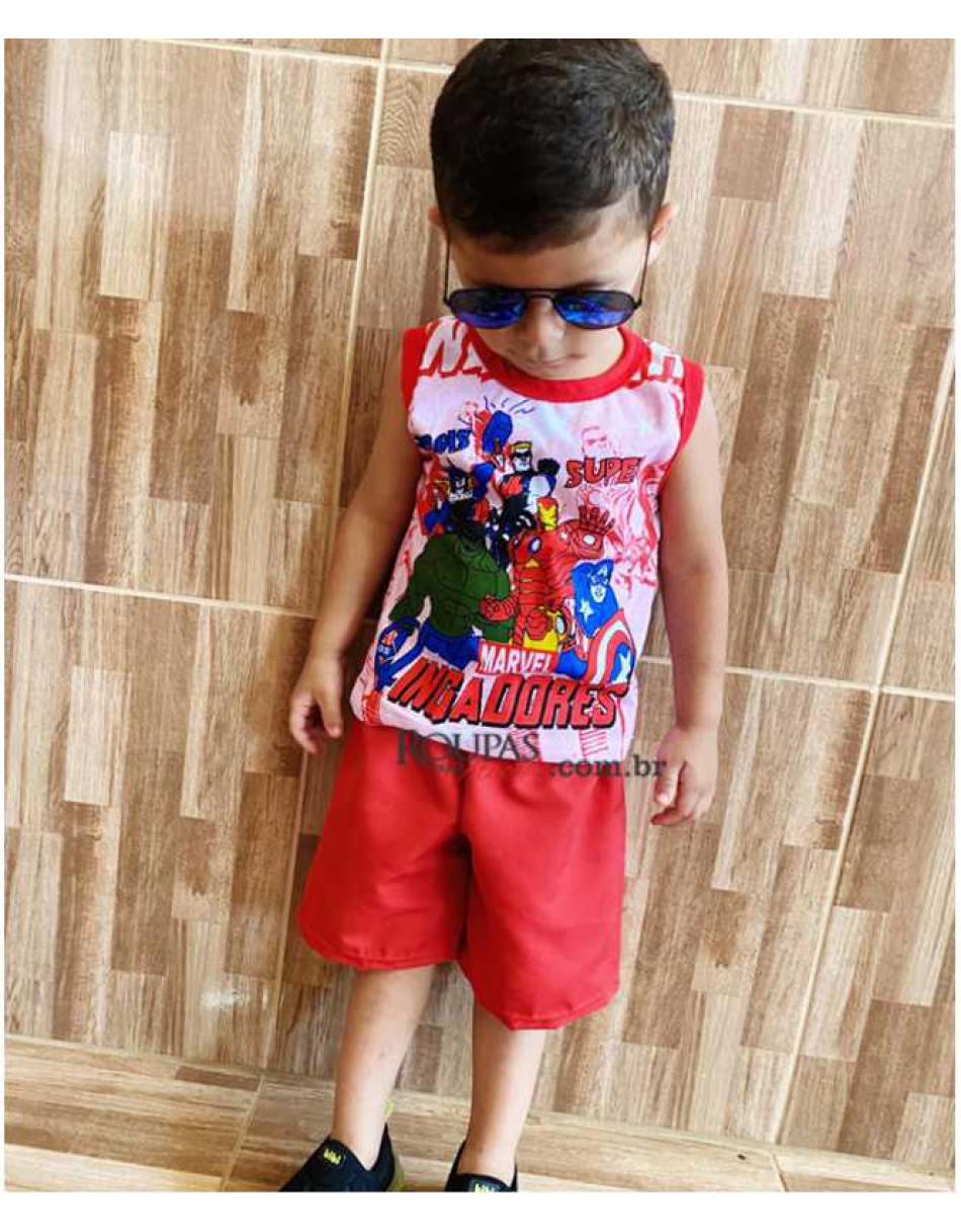 Conjunto Infantil  Regata Machao