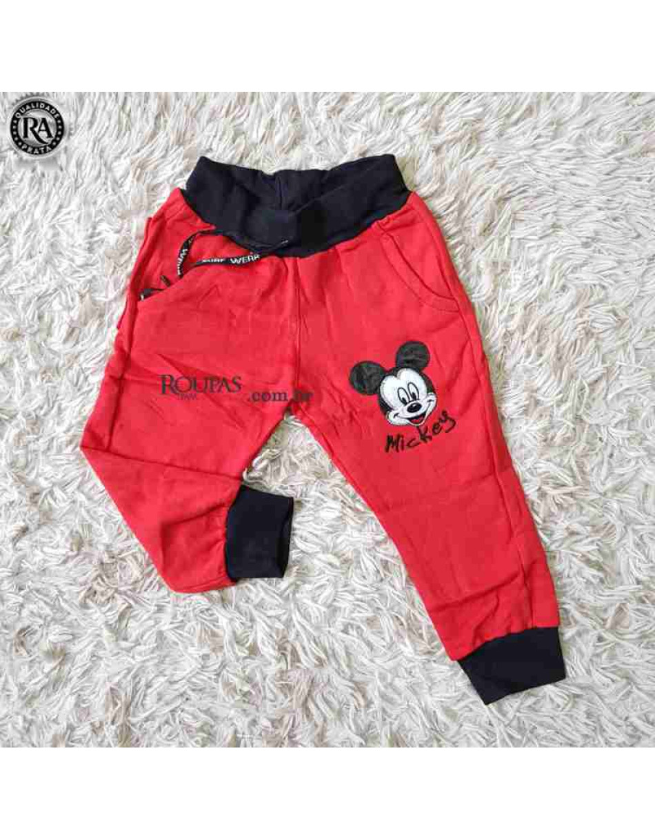 Calça Moletom Infantil Masculina