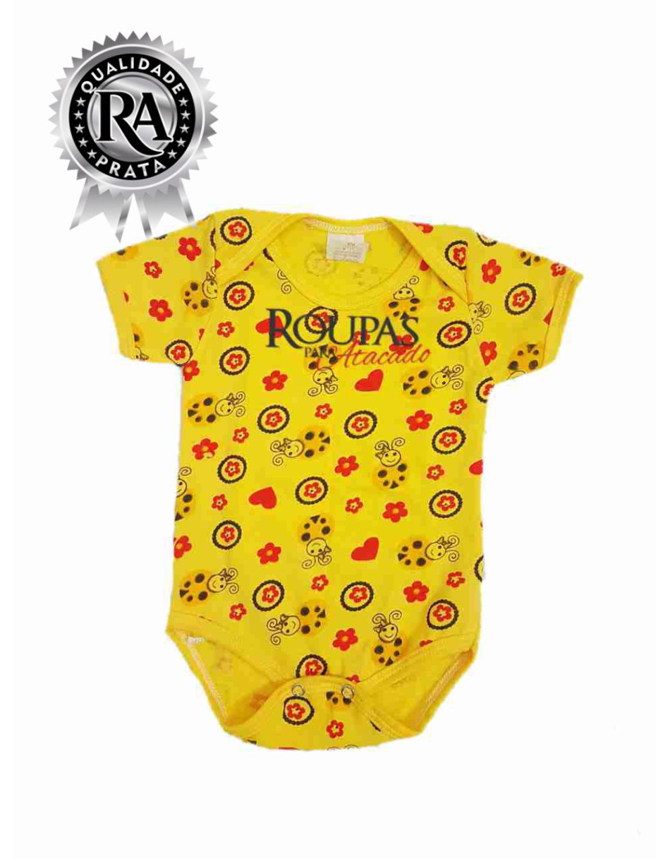 BODY BABY INFANTIL ALGODÃO